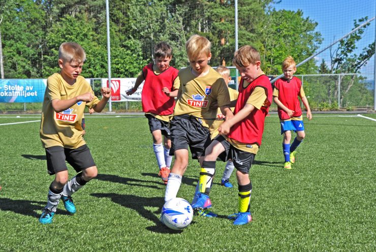 Tine fotballskole – populært tiltak