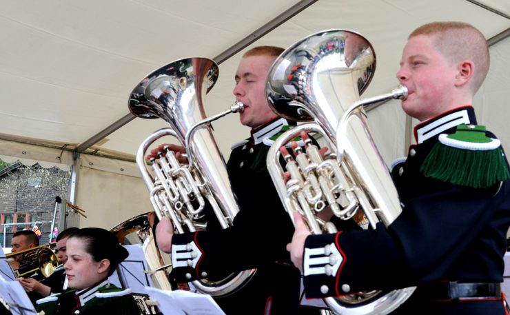 Musikkfest med Gardemusikken