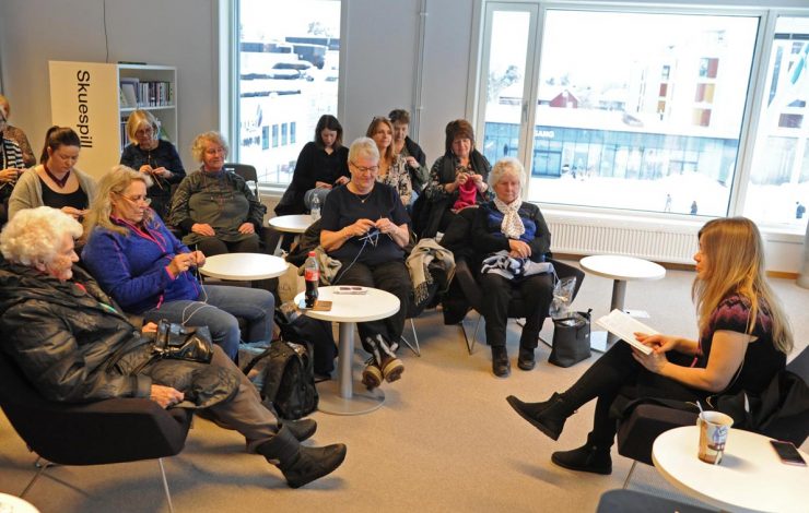 Strikkefestival fenget nesoddfolk