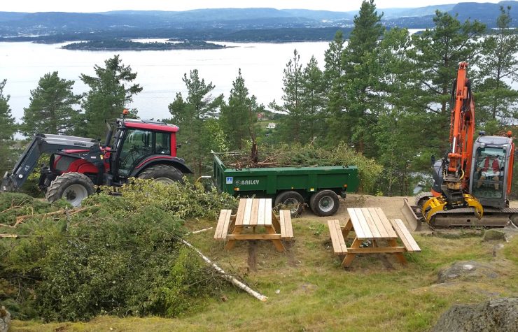 Nytt utsiktspunkt i emning på Varden